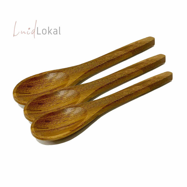 Bayti Long Handle Acacia Wooden Measuring Spoons, 100% Natural Food Gr –  The Lily Rose Store